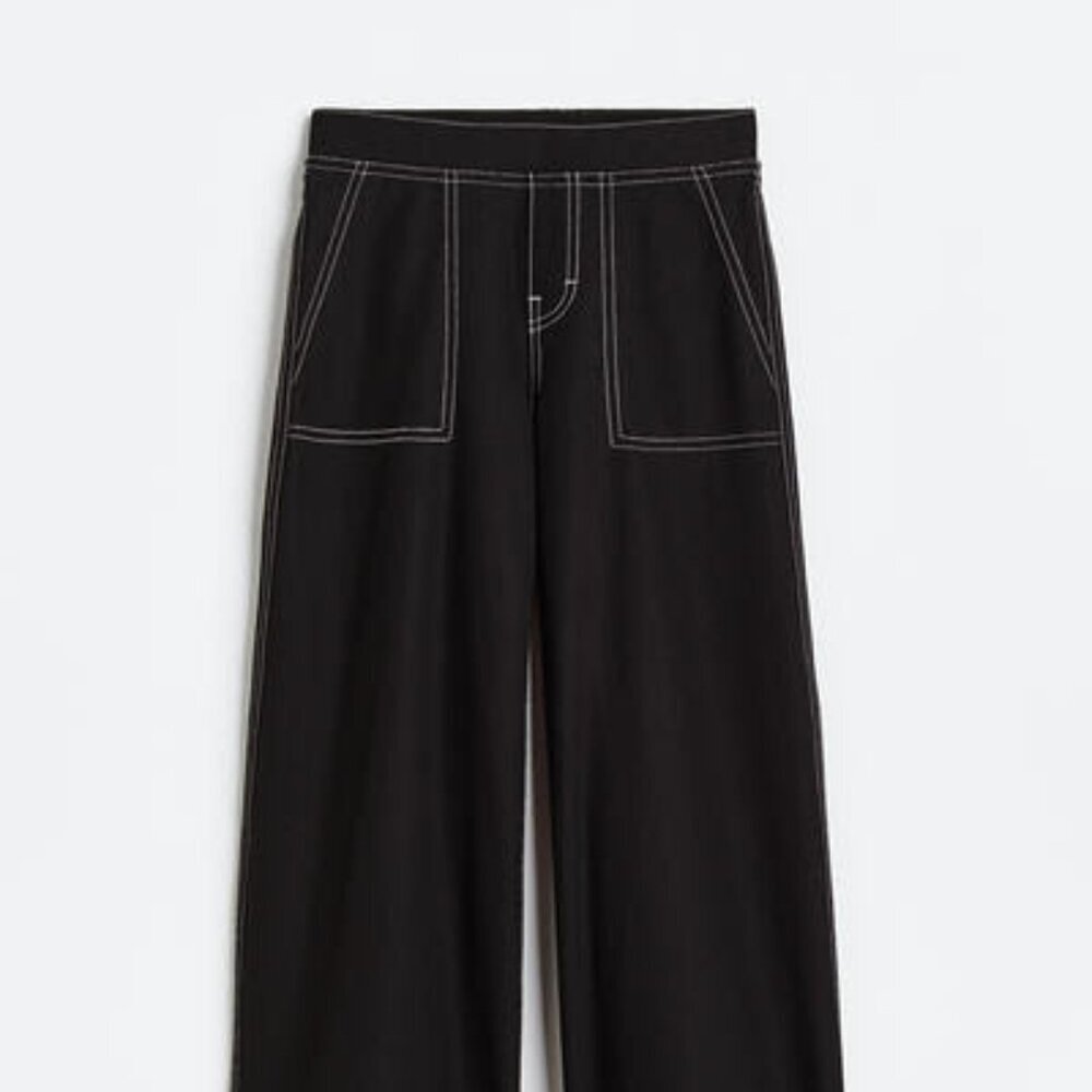 H&M wide legs kids size 10-11 years - trendy wide leg pants tween and teen pants